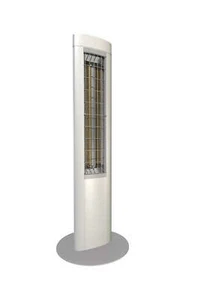 Chauffage infrarouge Chauffage portatif 1400 watts Solamagic Z1 Blanc IP24 - Imagen 1 de 2