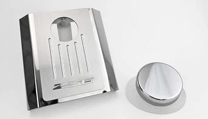 Master Cylinder Cover [White Carbon Fiber "Z06"] fit 14-19 Chevy Corvette Auto - Picture 1 of 1