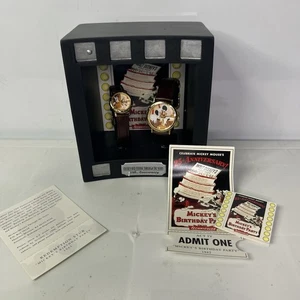 Disney 70th Anniv. Set Mickey and Minnie LE Through the Years Fossil Watch Set - Picture 1 of 5