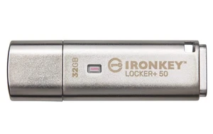 Kingston IronKey Locker+ 50 USB Flash Drive XTS-AES Encrypted for Data Protectio - Picture 1 of 6