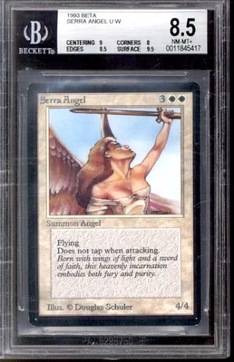 Magic MTG Beta Serra Angel BGS 8.5 (9, 8, 8.5, 9.5) - Image 1 of 2