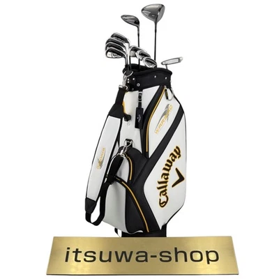 Callaway WARBIRD 10pc Golf Club Set R Flex Carbon w/ Caddy Bag 2019 Japan - Image 1 of 4