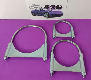 Heavy Duty USA MADE Zinc Coat Steel Exhaust Pipe Duct Conduit Clamps 6.5" 6-1/2" - Bild 1 von 4