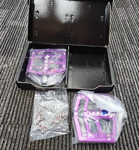 Snafu Cactus Pro Pedal (Purple) (9/16") [18-03-03-17] Heat Treated 4130 Chromoly - Picture 1 of 8