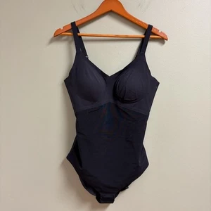 NWT HoneyLove Womens Shapewear Bodysuit Size L Black Adjustable - Picture 1 of 13