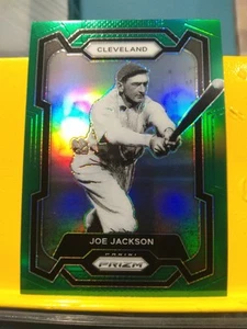 2024 Panini Prizm - Joe Jackson #11 Green Prizm (RC) - Picture 1 of 2