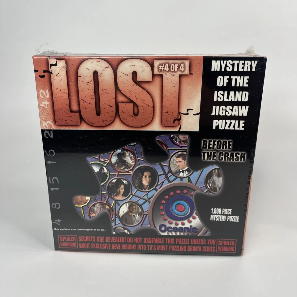 Rompecabezas LOST #4 Mystery Of The Island Before the Crash - NUEVO en plástico Foto 1 de 4