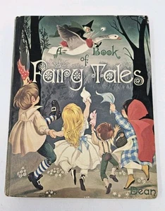 1977 Dean’s A Book of Fairy Tales HC Children's Stories Hardcover RARE Vintage - Imagen 1 de 16
