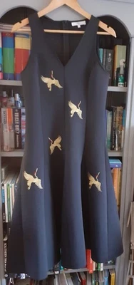 Issa London, Chinese Crane Dress, Size 12 - Image 1 of 3