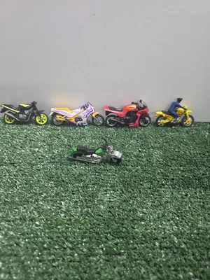 Lote De 5 Motos De Colección Años 80/90 Kawasaki, Ridge Riders, Campeona Del Mundo. Foto 1 de 2