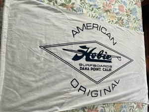 RAR Vintage Hobie Surfbretter Dana Point Calif Strandtuch & angenähte Tragetasche - Bild 1 von 11