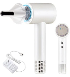 Cordless Ionic Hair Dryer with Digital Screen, 4 Mode Charging Blow Dryer wit... - Picture 1 of 10