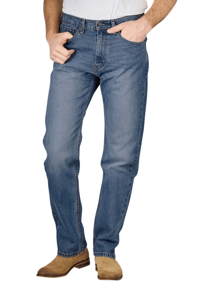 Levi's Men's 505 Regular Fit Jeans Afrobeat/stretch 38w X 34l