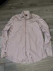 Mens Kenzo Shirt, Size 16 /41, Striped, Long Sleeve, Collared, All Seasons, (67) - Picture 1 of 6