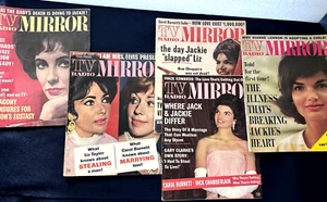 Lot of 5 ~ 1963 TV Radio Mirror Magazine ~ No Label ~ Jan June Sept Oct Nov - Picture 1 of 17