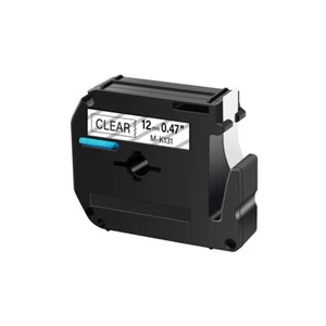 1PK Nastro Etichetta Trasparente per Brother M-K M131 P-touch PT-100/110 12mm per Cosmetici - Foto 1 di 11