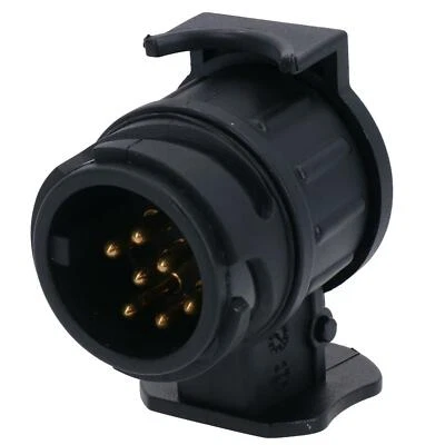 13 to 7 Pin Trailer Adapter Plug Towing Caravan Camping Electrics Connection - Image 1 of 4
