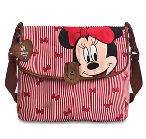 Disney Store Minnie Mouse Wickeltasche Dusche Geschenk Mama Papa Babymel Rot Schleifen Neu - Bild 1 von 3
