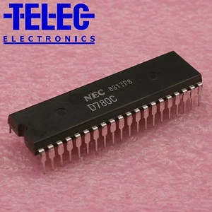 1 PC. NEC D780C 8-bit CPU / MPU uPD780C Z80 DIP/DIL 40 - Imagen 1 de 1