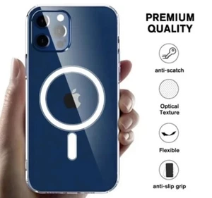 For iPhone 16 15 14 13 12 11 Pro Max XS XR Plus Magsafe Shockproof Case Cover - Picture 1 of 12