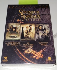 Coffret 3 DVD - Le Seigneur Des Anneaux - La Trilogie - Neuf Sous Blister Abîmé - Picture 1 of 4