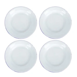 4 Pezzi Insalatiera Ceramica Piatti Smaltati Antipasti Piatti - Foto 1 di 12