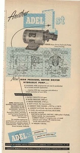 Anuncio de equipo de aviones Adel 1954 - Imagen 1 de 1