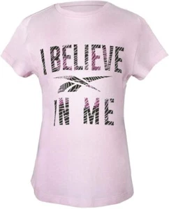 Reebok Girl T-Shirt Big Believe, Pink, 14-16 years - Picture 1 of 1