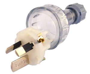 Clipsal by Schneider Electric CLIPSAL 439S15 | 3 Pin 15Amp PlugTop (Transparent - Picture 1 of 1