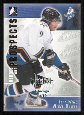 2004-05 ITG Heroes and Prospects Chicago SportsFest #223 Nigel Dawes /10 - Image 1 of 2