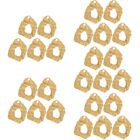25 Pcs Earring Charms Valintines Gift Mothersay Day Gifts Drop Shape