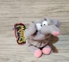 Vintage 'Bart' The Elephant Meanie Babies Twisted Toys Plush - Series 1 with TAG