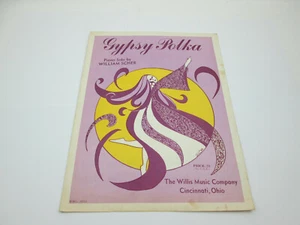 Vintage Noten Gypsey Polka Klavier Solo William Scher - Bild 1 von 9