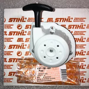 STIHL 4149 190 4001 FS94 KM94 HL91 HL94 FS94R FS94C FS94RC Recoil Starter OEM - Picture 1 of 4