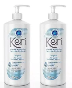 2 Keri Lotion Pump Original Intense Hydration Softly Scented Moisturizer 900 Ml - Picture 1 of 5
