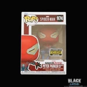 Funko Pop BLEMISH! Spider-Man 2 Peter Parker Velocity Suit Entertainment Pop 974 - Imagen 1 de 4