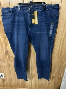 NWT Lee Slimming Fit Skinny Leg Sz 28W Medium Rebound Denim - Picture 1 of 8