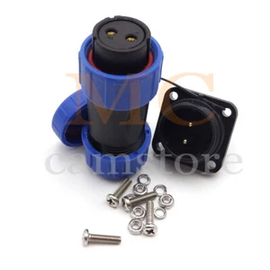 SP21 2Pin IP67 Waterproof 2 Wire Connector Plug and Socket,Electrical Plug 30A - Picture 1 of 7