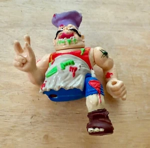 1990 PIZZA FACE Incomplete Teenage Mutant Ninja Turtles Vtg TMNT Action Figure - Picture 1 of 2