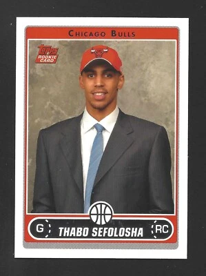 2006-07 Topps - #257 Thabo Sefolosha (RC) - Image 1 of 2