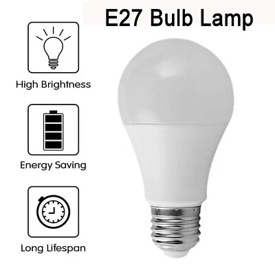 E27 LED Light Bulbs 5W Indoor Bulb for Spotlight Table Desk Lamp Replacement 20V - Image 1 of 4