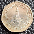 1983 Jersey 20 Pence Copper Nickel Coin - KM# 66 - UNC - # 30420