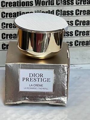 DIOR PRESTIGE LA CREMA CREMA CREMA REPARADORA INTENSIVA -1,7 OZ/50 ML - CAJA DE RECARGA Foto 1 de 3