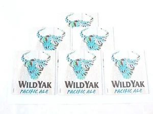 Montaña rusa de cerveza australiana (6x) Wild Yak Pacific Ale "Say Aloha" ● Hombre Cueva coleccionable - Imagen 1 de 4