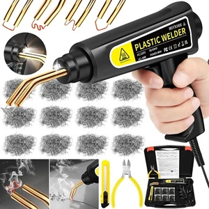 Kit di saldatura in plastica con saldatore da 80 W 220 V chiodi per saldatura 8 - Foto 1 di 7