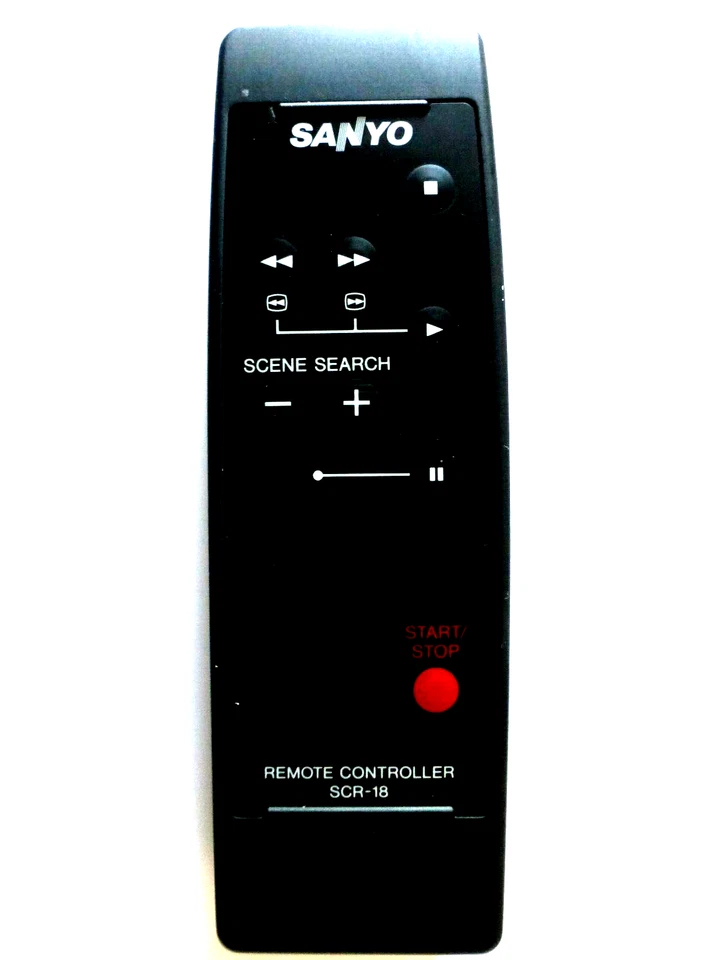 SANYO CAMCORDER REMOTE CONTROL SCR-18 - Image 1 of 1
