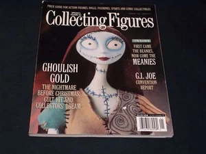 1998 JANUARY COLLECTING FIGURES MAGAZINE - GHOULISH GOLD FRONT COVER - H 7141 - Picture 1 of 2