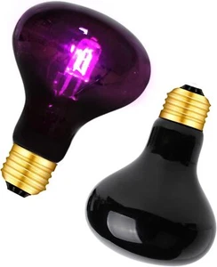 75W Infrared Heat Lamp Bulb Moonlight Light Glass Heating Lamps Bulbs for Liz... - Picture 1 of 1