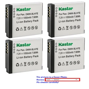 Kastar Replacement Battery Pack for DMW-BLH7E & Panasonic Lumix DMC-GM1D GM1D - Picture 1 of 6