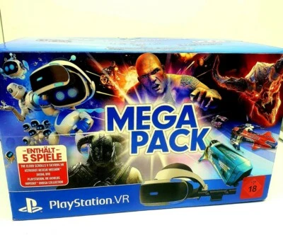 VR Brille PS4|PS5 Komplettset|Sony PlayStation 4|CUH-ZVR2|PSVR|BLITZVERSAND|DHL - Bild 1 von 4